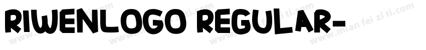 RiWenLOGO Regular字体转换